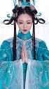 把故宫文物青花瓷做成汉服什么样？汉服来自煌月国风 国家宝藏 汉服 真的菜菜 原创国风计划