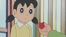 大雄求得爱心徽章，把它送给静香，可她却不戴