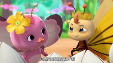 萌鸡小队：朵朵成乐蝴蝶王国的公主，真好玩