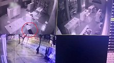 浙江男子偷盗手机店 施展“划船式”身法躲红外线