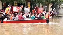 江西新余遭遇罕见暴雨洪水 罗坊镇成孤岛！进出道路被淹交通中断