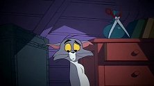 猫和老鼠：汤姆很是惶恐，这剪刀竟会自己动，还剪秃了我的脑袋