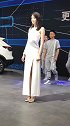 极品身材的韩国美女车模，你们觉得她漂亮吗