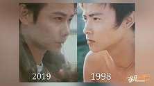 张晋晒21年对比照引蔡少芬调侃