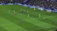 第9分钟莱万特球员坎帕尼亚进球 莱万特1-0皇家贝蒂斯