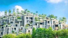 上海又一建筑走红，原本想建“空中花园”，结果却变成了“坟地”