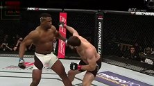 UFC铁血战士的毁灭性重拳KO