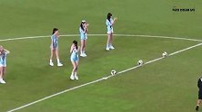 什么水平？K联赛全明星赛前女团前来助兴