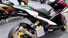 高清实拍2020款雅马哈踏板车Aerox，太惊艳了