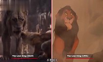 《狮子王》真狮版vs94年动画原版,辛巴还原度爆表