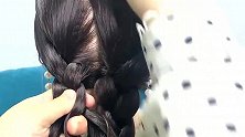 咔咔两下就完成的发型，最新懒人扎发，女人必备盘发技巧