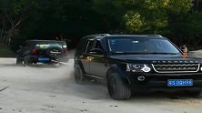 北汽BJ40和路虎发现4拔河，势均力敌，完全不输进口车！
