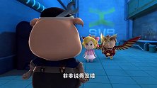 猪猪侠：猪猪侠为了拿到铠甲使用说明书，请大家吃大餐！