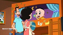大头儿子：大头神经兮兮，总听到弹球声，但爸妈却说不是