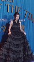 杨颖angelababy 黑玫瑰波边裙好！时尚文化大赏