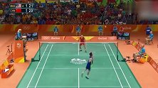 奥运会“林李大战”决胜局 林丹发力最后3分钟追回3个赛点
