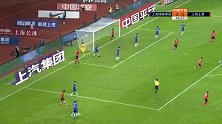 买提江左路传中 阿瑙巧妙停球后抽射高出横梁