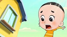 大头儿子：大头儿子摔个四仰八叉，眼睛都冒金星了，看来摔得不轻