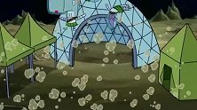 科学童子军登陆月球，章鱼哥变月球之王，用尺量地球、月球的距离