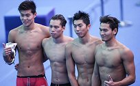 世锦赛集锦：叶诗文400混晋级 徐嘉余傅园慧率男女接力进决赛