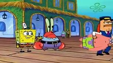 海绵宝宝：海绵宝宝执行绝密任务，乘坐火车前往任务地点