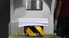 10000美元能抗住液压机吗？土豪作死亲测，试验结果太舒适！