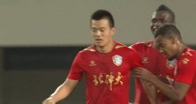 青岛致命传球失误送大礼 王建文单刀直入低射破门