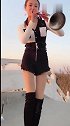 《黄土高坡》美女唢呐演奏，吹的太好了