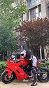 骑上我心爱的小摩托 带你去兜风 哈哈