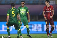 回顾上赛季交锋：奥古斯托2传1射 河北3-3补时两球追平国安
