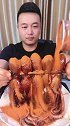 太狠加辣吃5个八爪鱼