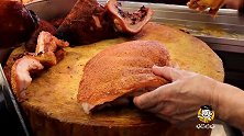大姐138元买条烧肉，要求师父不用斩，是不是怕师父丢肉啊？