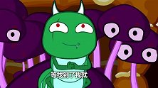 蔬菜不寂寞：青虫怪说自己不想去南极，但金钥匙一定能让自己发财
