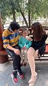 美女，既然你不知道什么叫爱护环境，我教你