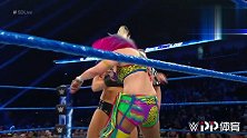 WWE中国-20190223-SD：莱西埃文斯擅自打断比赛 曼迪罗丝施展演技 趁乱压制明日华