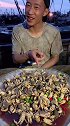 天黑了准备吃螃蟹