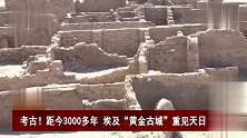 距今3000多年 埃及“黄金古城”重见天日