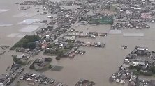 日本暴雨淹没至少1550公顷土地，已致70死 安倍将视察灾区