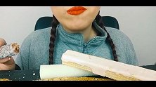 牛轧糖+椰蓉棒，看起来就感觉香甜可口，味道超级棒
