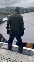 90米级大跳台，场馆高度不够，直接开天窗了 滑雪  xgame