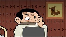 憨豆先生卡通版：憨豆半夜不睡觉，弄了很多的好吃的