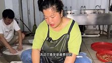 福建漳州柴火麦芽糖，1锅要熬8小时，80后宝妈日煮300斤不够卖