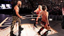 WWE-18年-NXT接管大赛费城：加尔加诺离场遭钱帕铁拐背袭-花絮