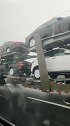 鹅毛大雪，你们的车在路上一刻也不敢耽误！