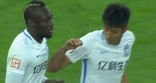 中超-克里梅茨禁区内送点 迪亚涅点射破门助泰达先下一城-花絮