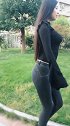 走路有型，美女这身材所有人羡慕