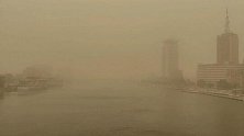 黄沙蔽日！埃及遭遇极端沙尘天气