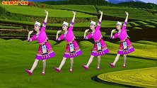 最新民族风情广场舞《七彩姑娘》欢迎大家愉快的欣赏
