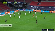 拉菲尼亚 法甲 2020/2021 雷恩 VS 巴黎圣日耳曼 精彩集锦