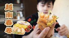 人类高质量晚饭——越南春卷